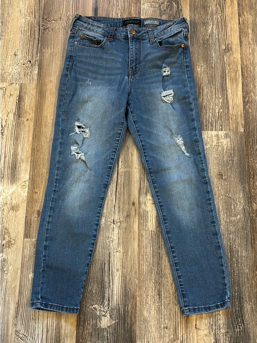 Aeropostale High Waisted Cropped Jeggings - Size 4